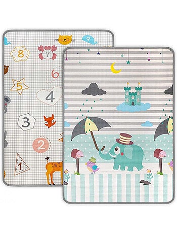 Tapis en mousse chiffres et éléphants kinder