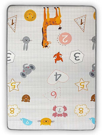 Tapis en mousse chiffres et éléphants kinder