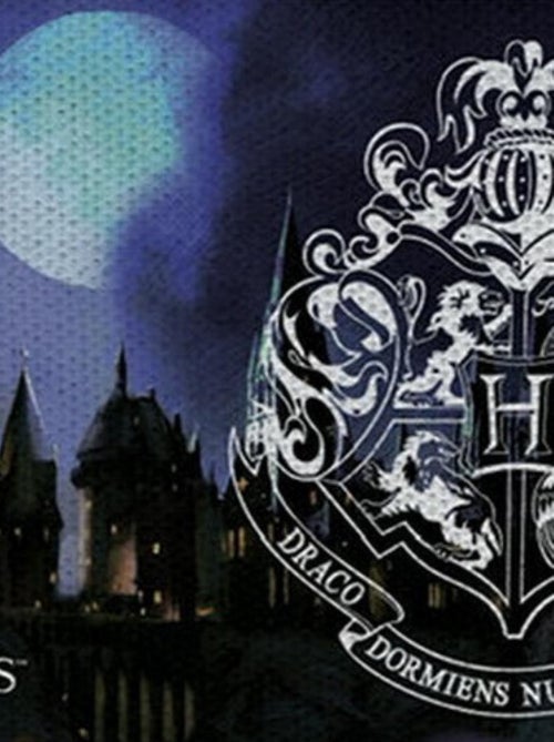 Tapis en mousse Harry Potter Poudlard et pleine lune - 40x70cm - Kiabi