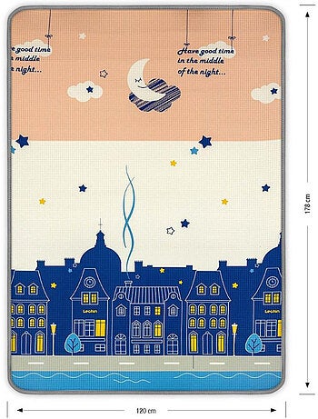 Tapis en mousse kinder forest et city