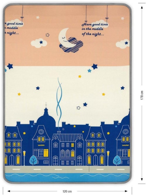 Tapis en mousse kinder forest et city - Kiabi