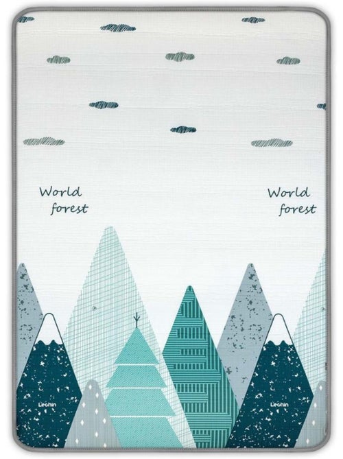 Tapis en mousse kinder forest et city - Kiabi