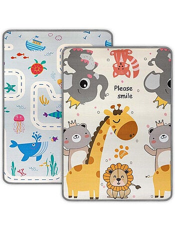 Tapis en mousse kinder ours et baleines