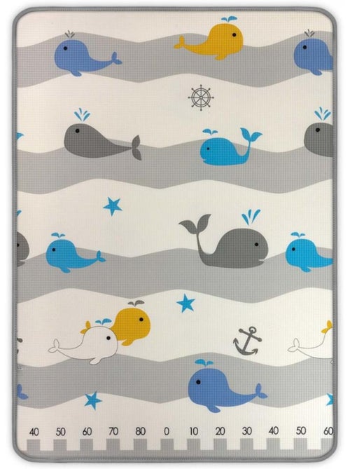 Tapis en mousse kinder ours et baleines - Kiabi