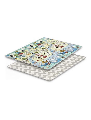 Tapis en Mousse Kinderkraft MATTY 2 Double Face, Pliable avec Sac et Surface Antidérapante