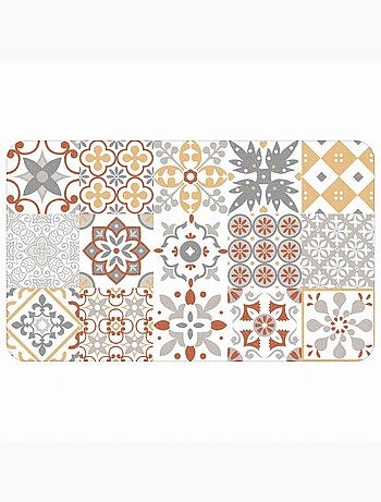 Tapis en mousse PVC Salou 45 x 75 cm orange