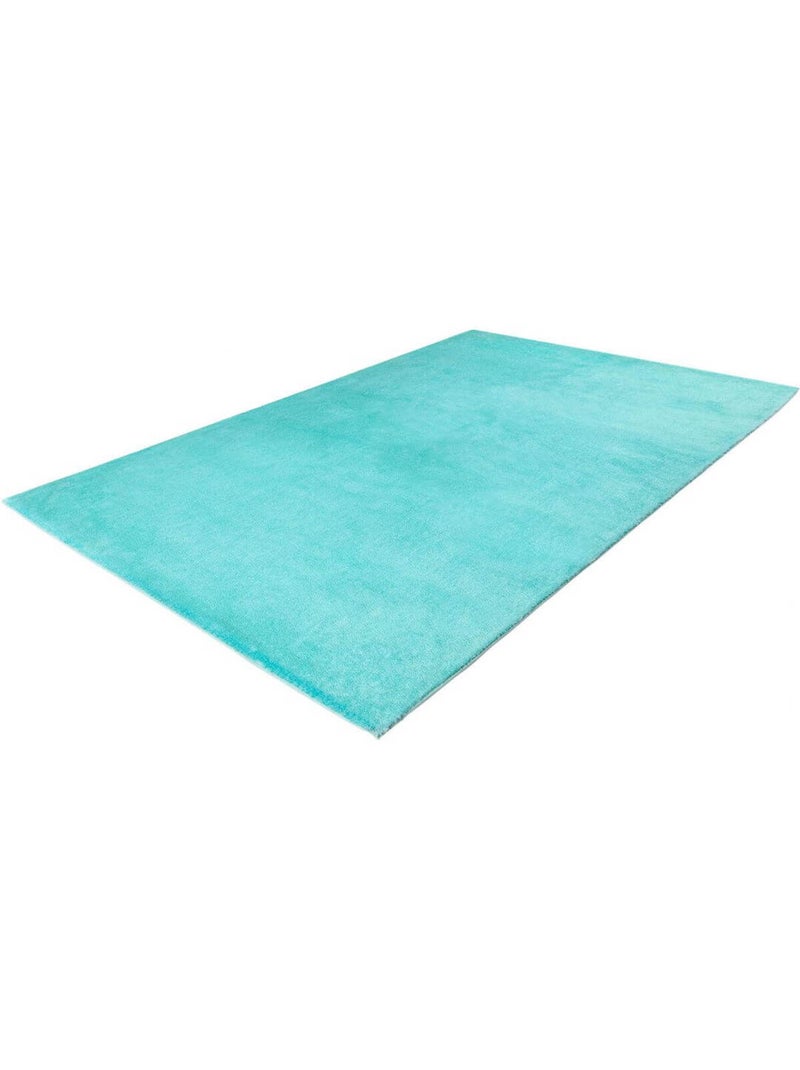 Tapis en polyester doux uni design Mamba Vert - Kiabi