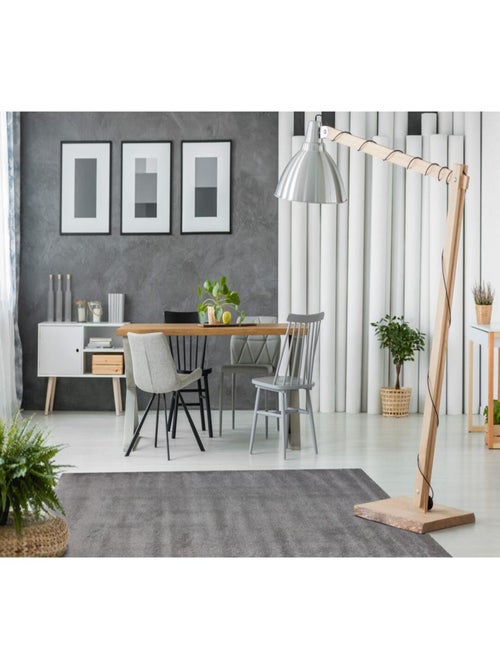 Tapis en polypropylène doux uni Oslo - Kiabi