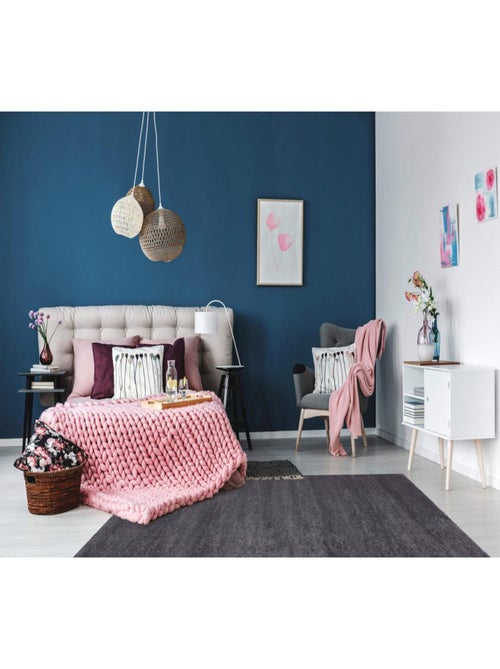 Tapis en polypropylène doux uni Oslo - Kiabi