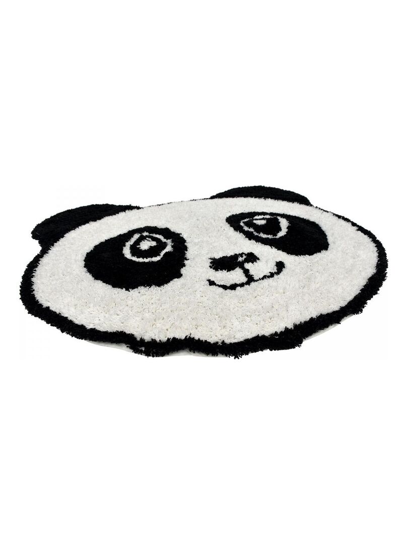 Tapis Enfant - Candy Panda Kj - Bleu - 120x120 Rond à Prix Carrefour