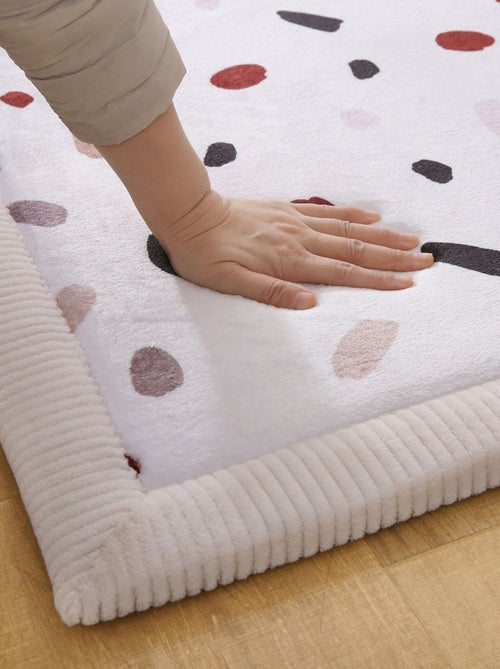 Tapis enfant à mémoire de forme CLOUD Confetti 200 x 150 - Kiabi Tapis enfant à mémoire de forme CLOUD Confetti 200 x 150 - Kiabi