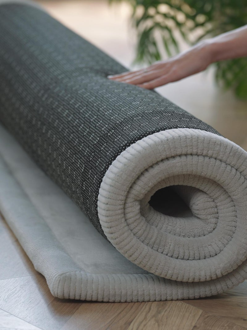 Tapis enfant à mémoire de forme CLOUD Gris - Kiabi