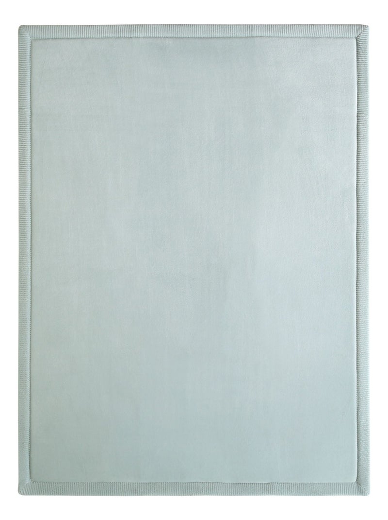 Tapis enfant à mémoire de forme CLOUD Vert Bleuté 200 x 150 Bleu Vert - Kiabi