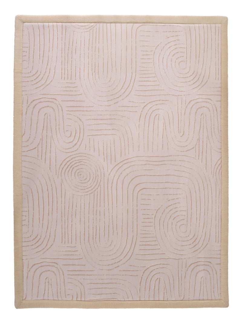 Tapis enfant à mémoire de forme CLOUD Zen Garden 200 x 150 Beige - Kiabi