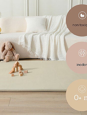 Tapis enfant à mémoire de forme cuir vegan PADDED
