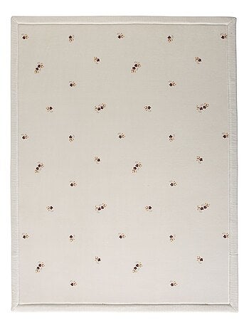 Tapis enfant à mémoire de forme imprimé petites fleurs CLOUD FLORAL