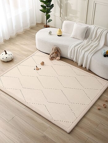Tapis enfant à mémoire de forme motif berber CLOUD CHEVRON