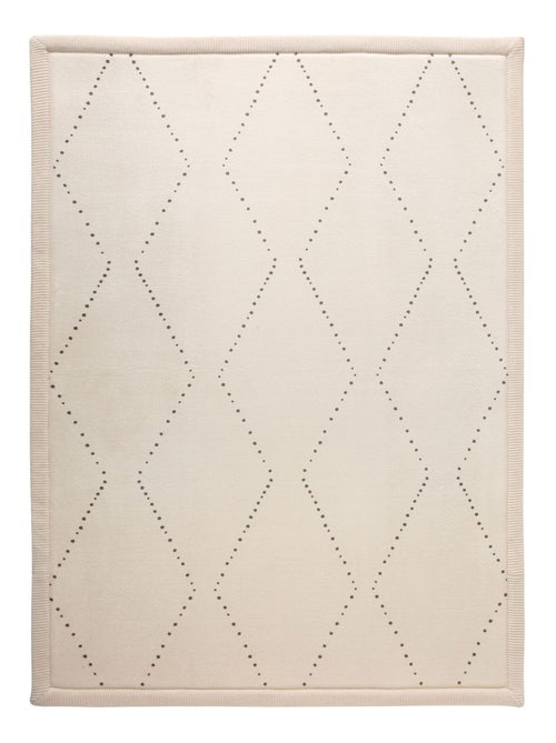 Tapis enfant à mémoire de forme motif berber CLOUD CHEVRON - Kiabi