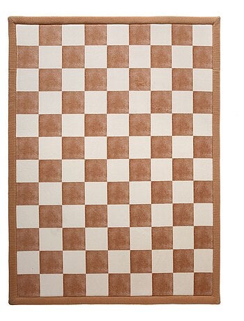 Tapis enfant à mémoire de forme motif damier CLOUD SQUARES