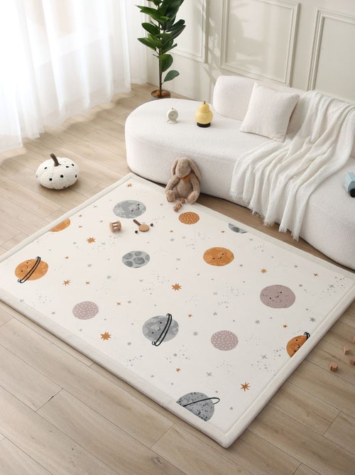 Tapis enfant à mémoire de forme planètes CLOUD HAPPY PLANETS - Kiabi