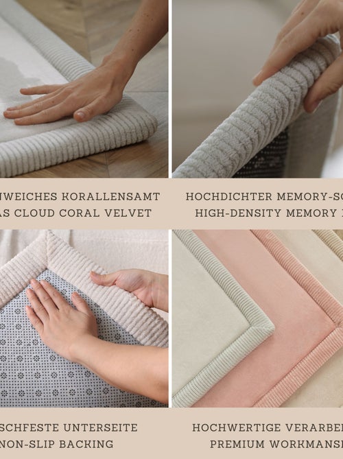 Tapis enfant à mémoire de forme planètes CLOUD HAPPY PLANETS - Kiabi