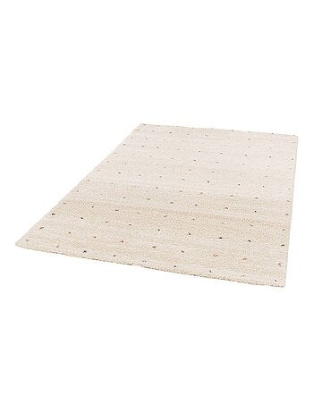 Tapis enfant à petits pois shaggy Hazel
