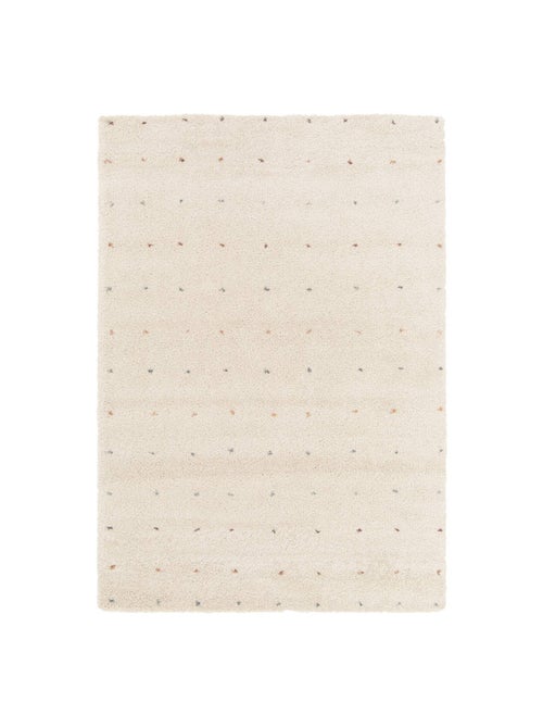 Tapis enfant à petits pois shaggy Hazel - Kiabi