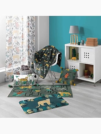 Tapis enfant animaux jungle circuit