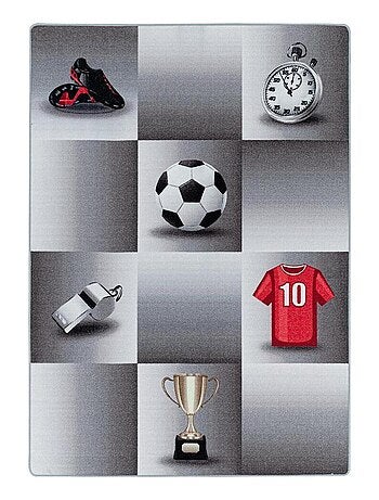 Tapis enfant antidérapant football Storado