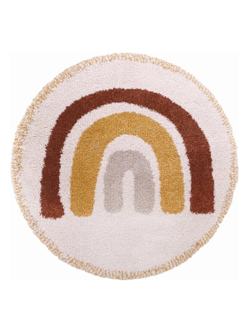 Tapis Enfant Arc en Ciel Bohemian Rainbow par Nattiot Multicolore - Kiabi