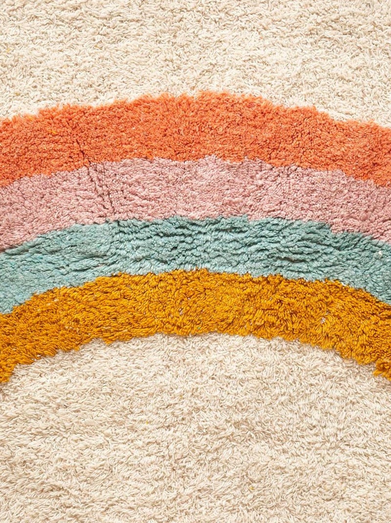 Tapis enfant arc en ciel Multicolore - Kiabi