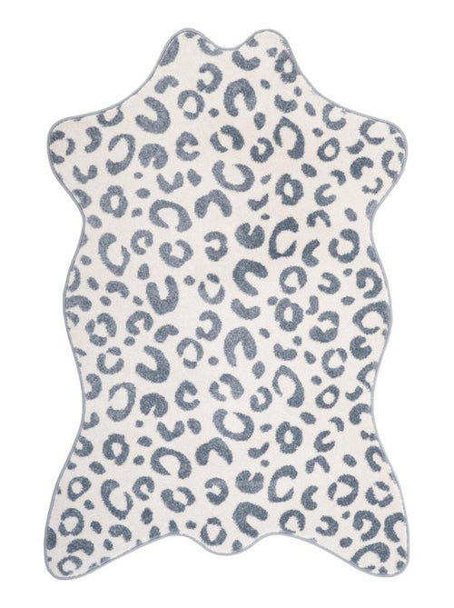 Tapis Enfant Bao Silver Blue en polypropylène - Kiabi