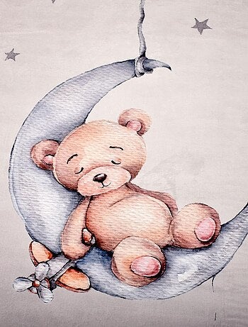 Tapis enfant BEAR, très doux et facile d'entretien