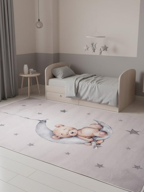 Tapis enfant BEAR, très doux et facile d'entretien - Kiabi