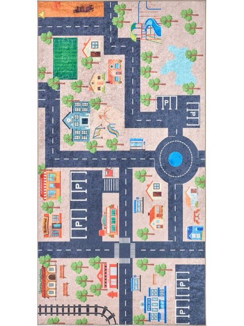 Tapis enfant circuit - Kiabi