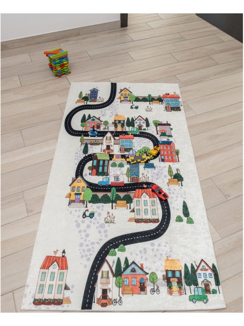 Tapis enfant circuit - Kiabi