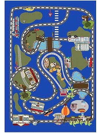 Tapis Enfant Circuit de voiture