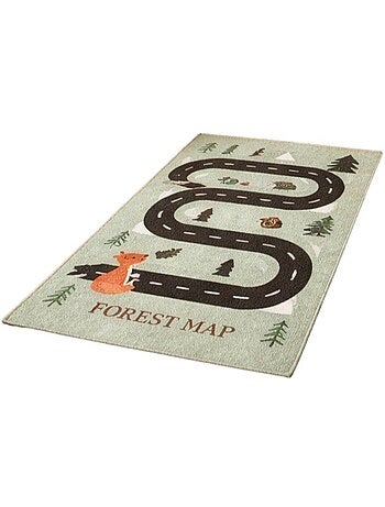 Tapis enfant circuit forêt