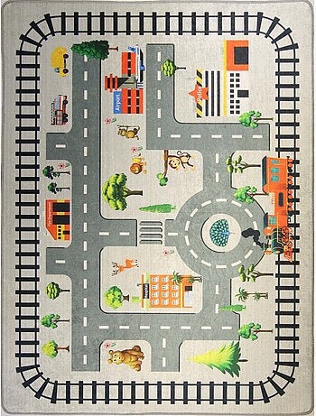 Tapis Enfant CIRCUIT ZOO