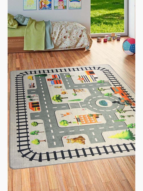 Tapis Enfant CIRCUIT ZOO - Kiabi Tapis Enfant CIRCUIT ZOO - Kiabi