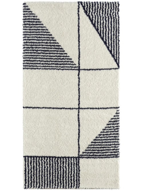 Tapis Enfant Crème Motifs Géométriques en polypropylène - Kiabi