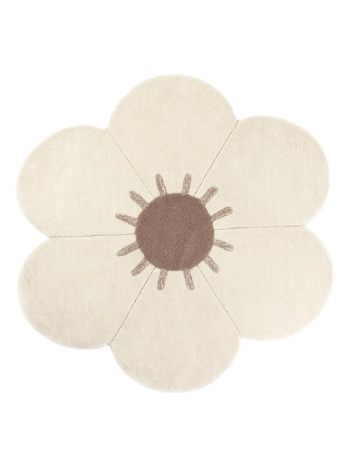 Tapis Enfant Daisy en laine - Kiabi