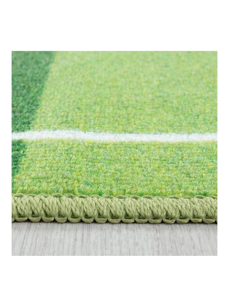 Tapis enfant de jeu football Soccer Vert - Kiabi