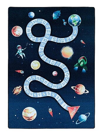Tapis enfant de jeu garçon Astronaute
