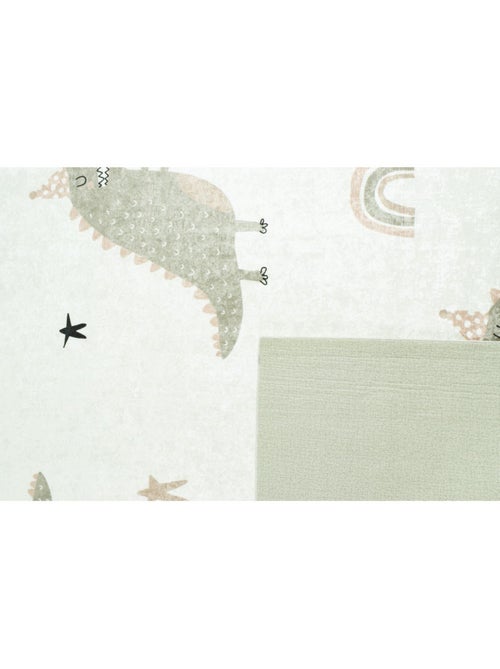 Tapis Enfant Dinosaures Happy en polyester - Kiabi Tapis Enfant Dinosaures Happy en polyester - Kiabi