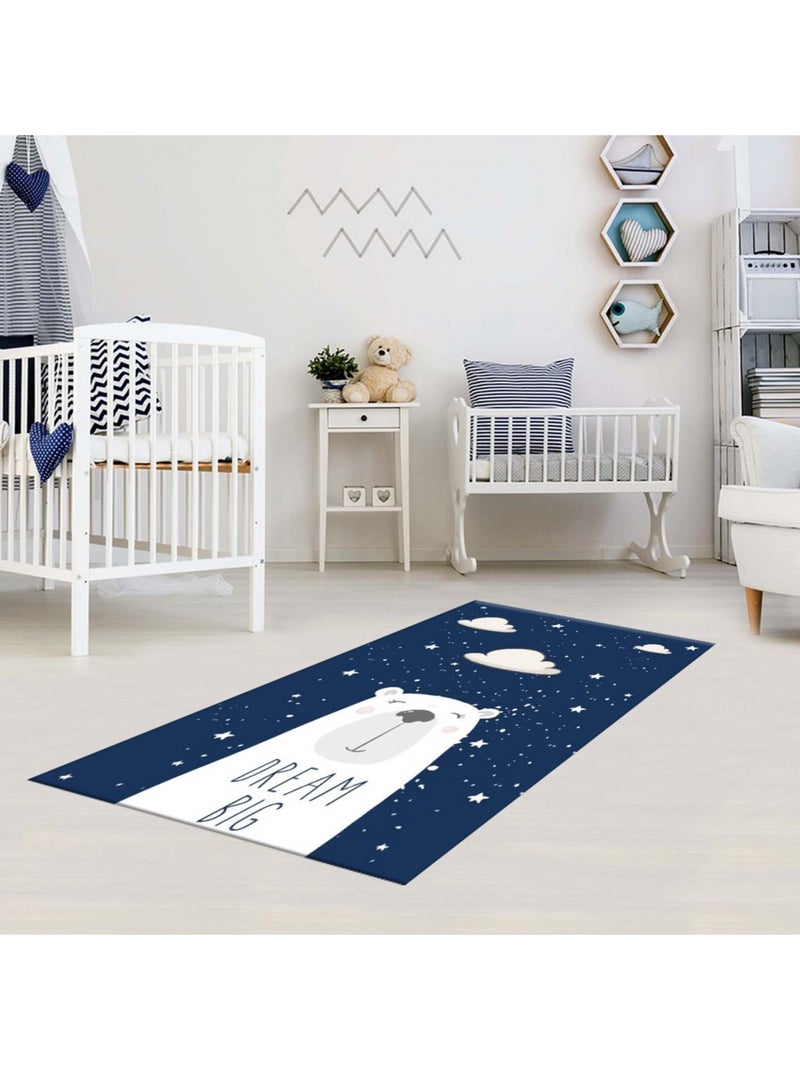 Tapis Enfant Dreams Bleu - Kiabi