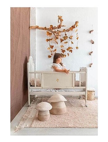 Tapis enfant en coton lavable en machine Woods Symphony