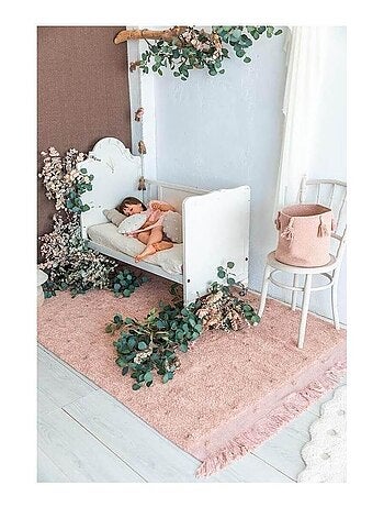 Tapis enfant en coton lavable en machine Woods Symphony