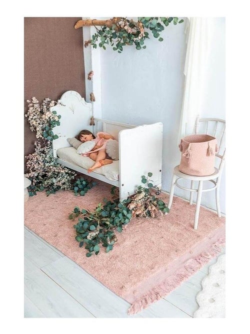 Tapis enfant en coton lavable en machine Woods Symphony - Kiabi