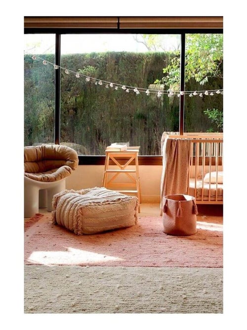 Tapis enfant en coton lavable en machine Woods Symphony - Kiabi